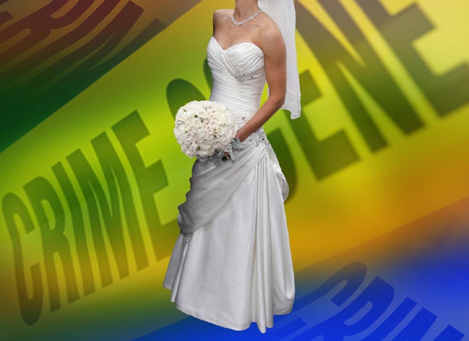 Estrella Carrera, wearing wedding dress, found fatally stabbed in