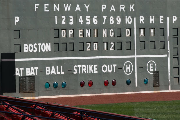 A view of the Green Monster 
