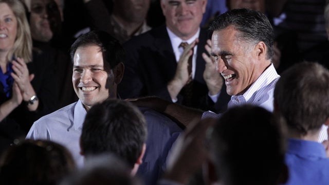 Mitt Romney, Marco Rubio 