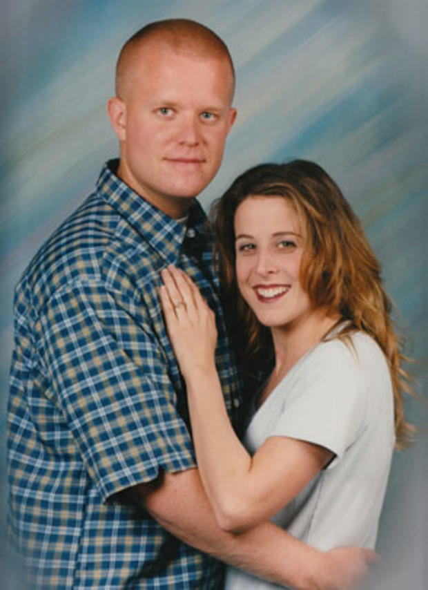 Chris and Sheri dated for about three months before they married. 