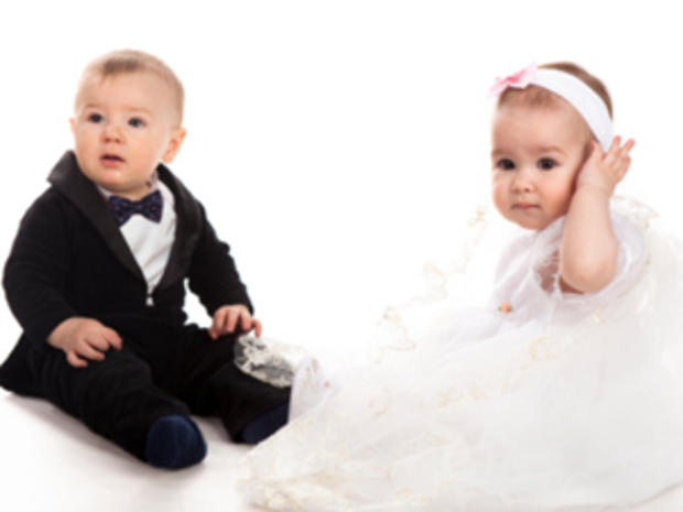 Shopping &amp; Style Baby Clothing, Boy and Girl Dressed up 
