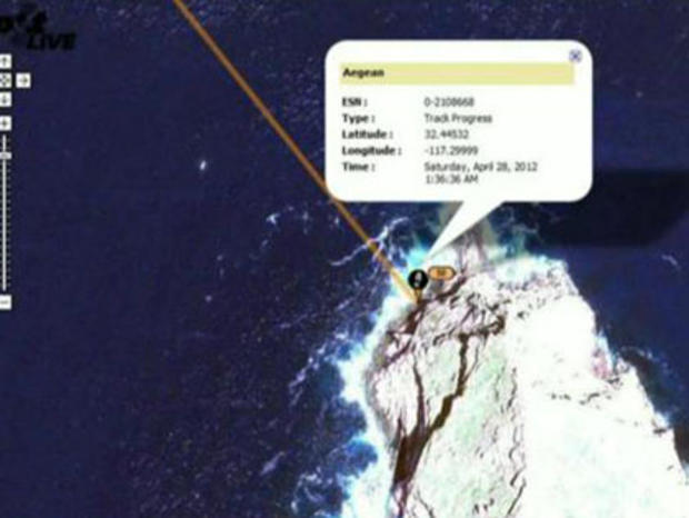 Aegean Yacht's GPS Track 