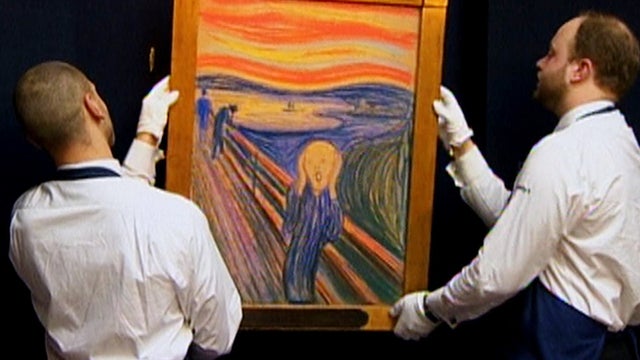 "The Scream" up for auction 
