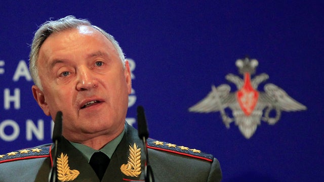 Chief of General Staff Nikolay Makarov speaks at Russian Ministry of Defense&acirc; 