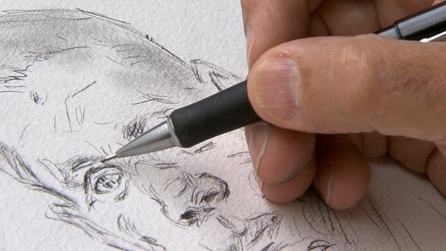 The sketches of a war artist