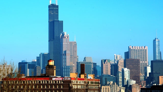 The Chicago skyline is seen Dec. 24, 2011. 