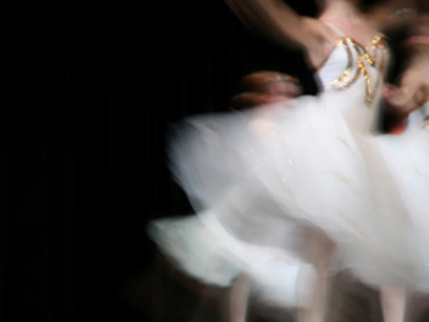 Classical Ballet Dancers in Motion 