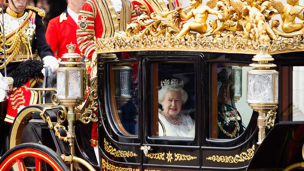 Queen Elizabeth II opens Parliament 