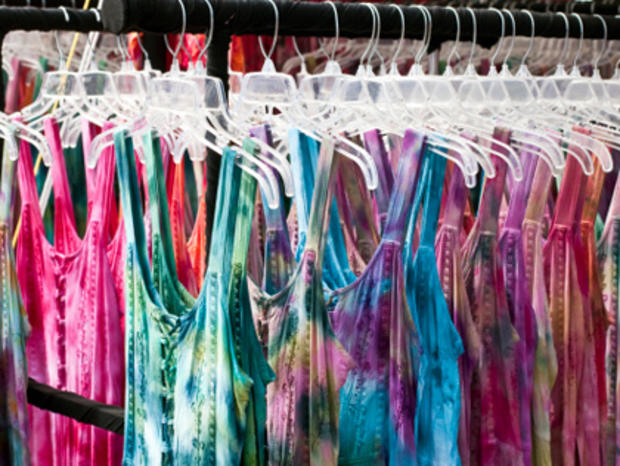 Shopping &amp; Style Summer Dresses, On Clothing Rack 