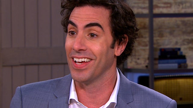 Sacha Baron Cohen on "CBS This Morning." 
