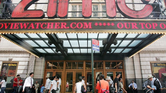 AMC, movie theater, Times Square, New York City 