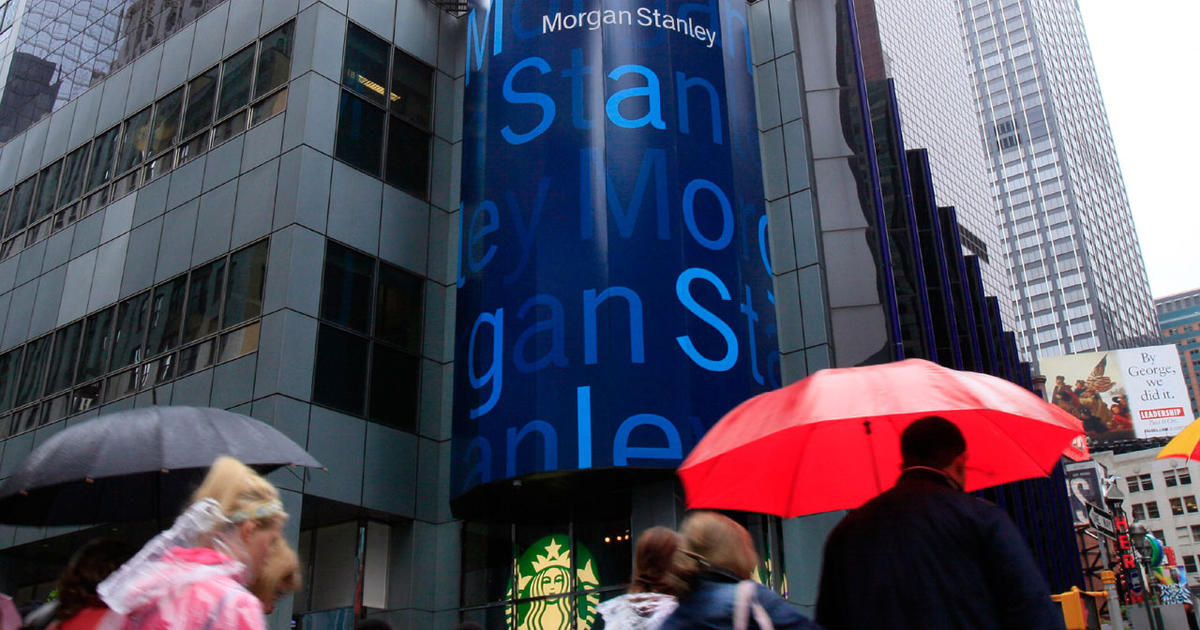 Morgan Stanley Facing Discrimination Lawsuit Cbs News 0697