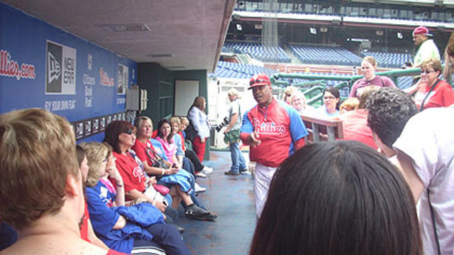 Meet the Phillies' ballgirl who is also helping save lives - CBS  Philadelphia