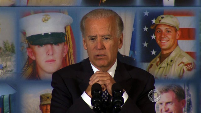 Biden shares personal loss with military families 