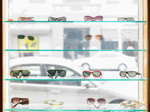 Shopping &amp; Style Sunglasses, On Display 