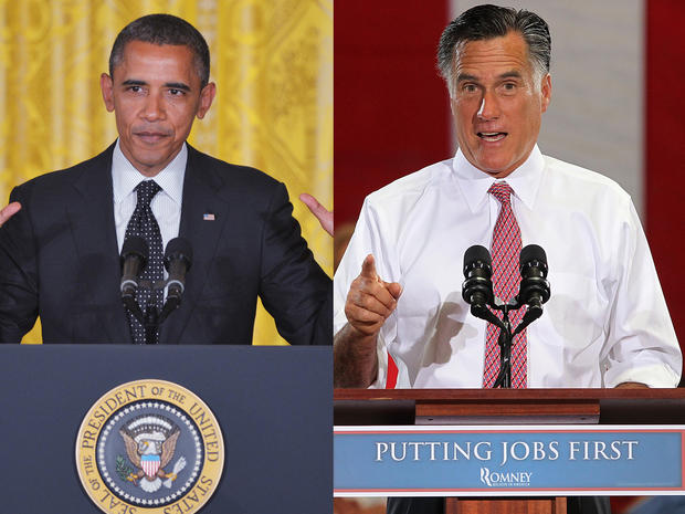 Obama, Romney go after each other 