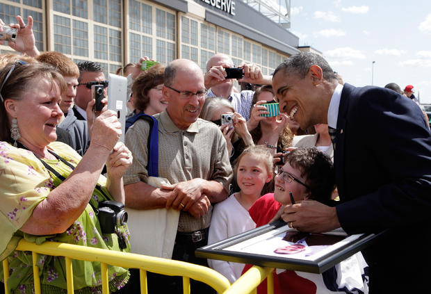 President Barack Obama Arrives In Minnesota 
