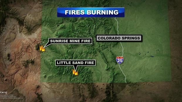 Wildfires Map 