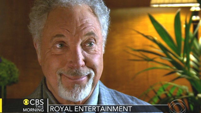 Sir Tom Jones, as seen on "CBS This Morning." 