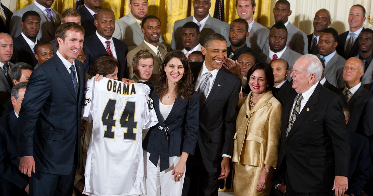 2011 Super Bowl Champs Visit the White House