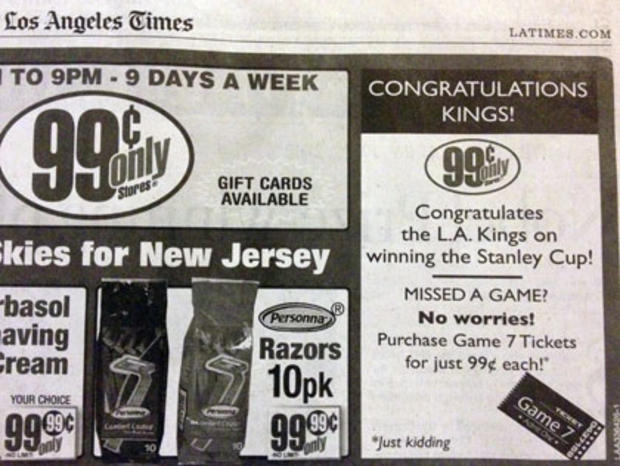 99cent kings ad 