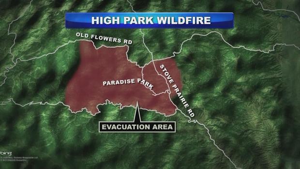 High Park Evacuation Map 