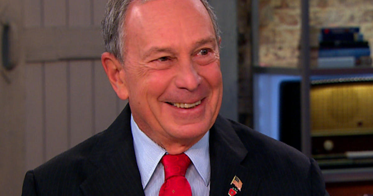 Michael Bloomberg's Ambition: Give Away His Entire Fortune - CBS News