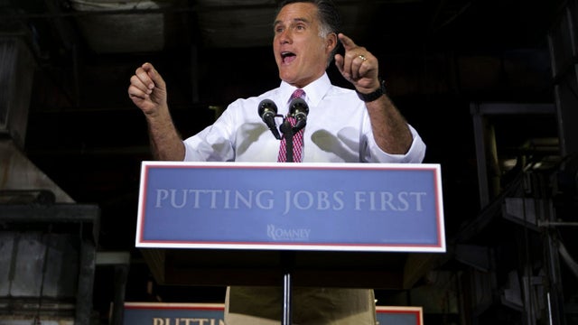 Romney attacks Obama's economic record 
