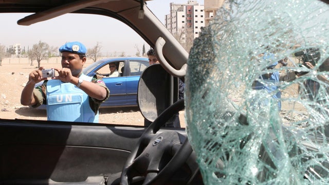 syria, united nations, un, observers 