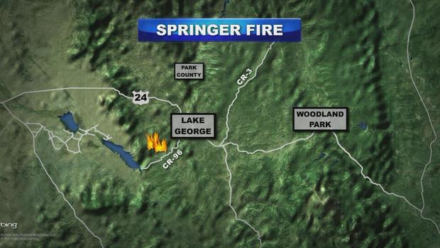 Springer Fire Map 