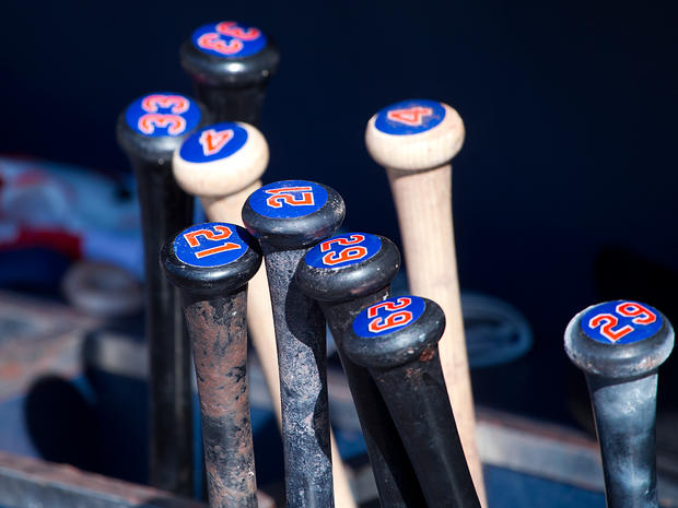 New York Mets bats 