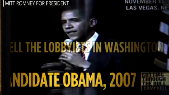 Image from ad attacking President Obama 