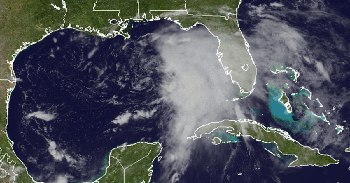 Tropical Storm Debby Forms In Gulf Of Mexico - CBS News