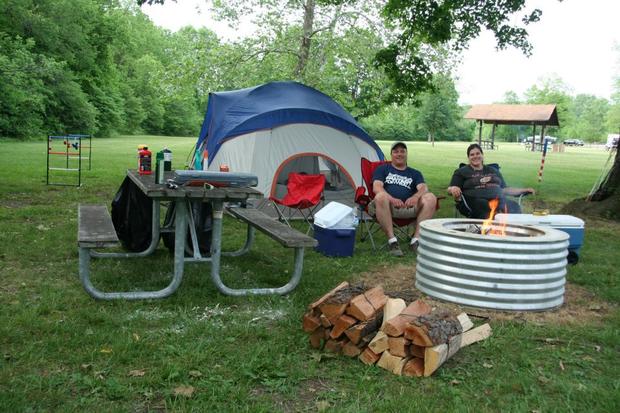 lower huron metropark camping 