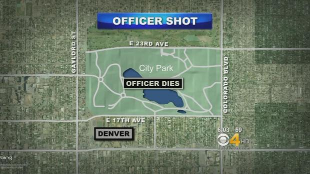 Officer Shot Map 