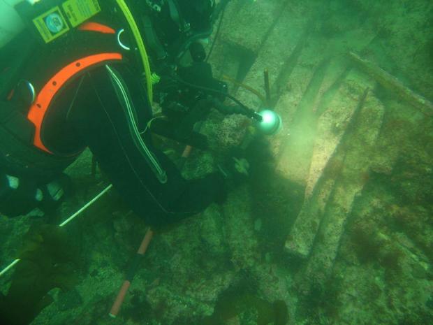 Diver explores remnants of Doggerland 