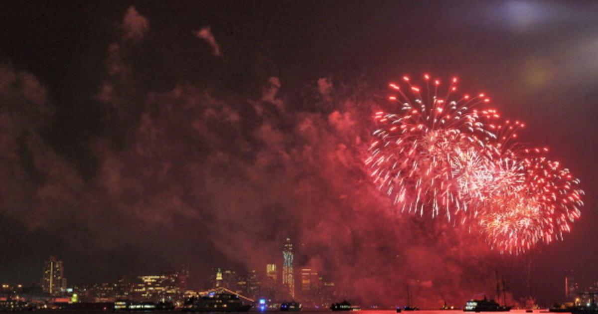 Grand Spectacle Coming For 4th Of July Fireworks On Hudson River CBS