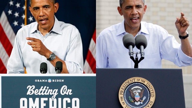 President Barack Obama speaks at Dobbins Elementary School in Poland, Ohio, Friday, July 6, 2012, during his Betting On America campaign tour. 