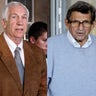 Jerry Sandusky and Joe Paterno 
