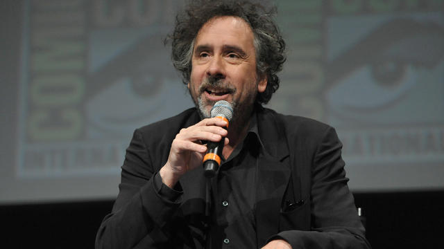 Director Tim Burton speaks at Comic-Con on July 12, 2012 in San Diego, Calif.  