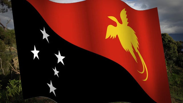 Papua New Guinea Flag 