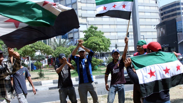 Celebrations follow Syrian minister assassinations 