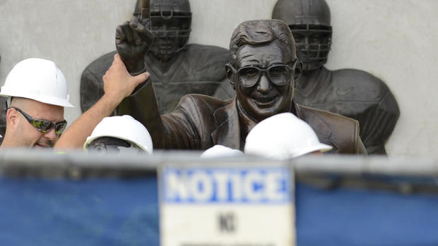 Penn State removes Joe Paterno statue 