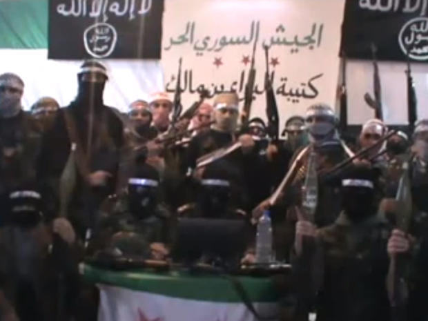 Islamist militants claim allegiance to the Free Syrian Army 
