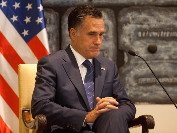 Romney backs Israel in opposing Iran's nuclear armament 