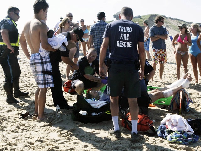 Great white shark attack off Cape Cod 