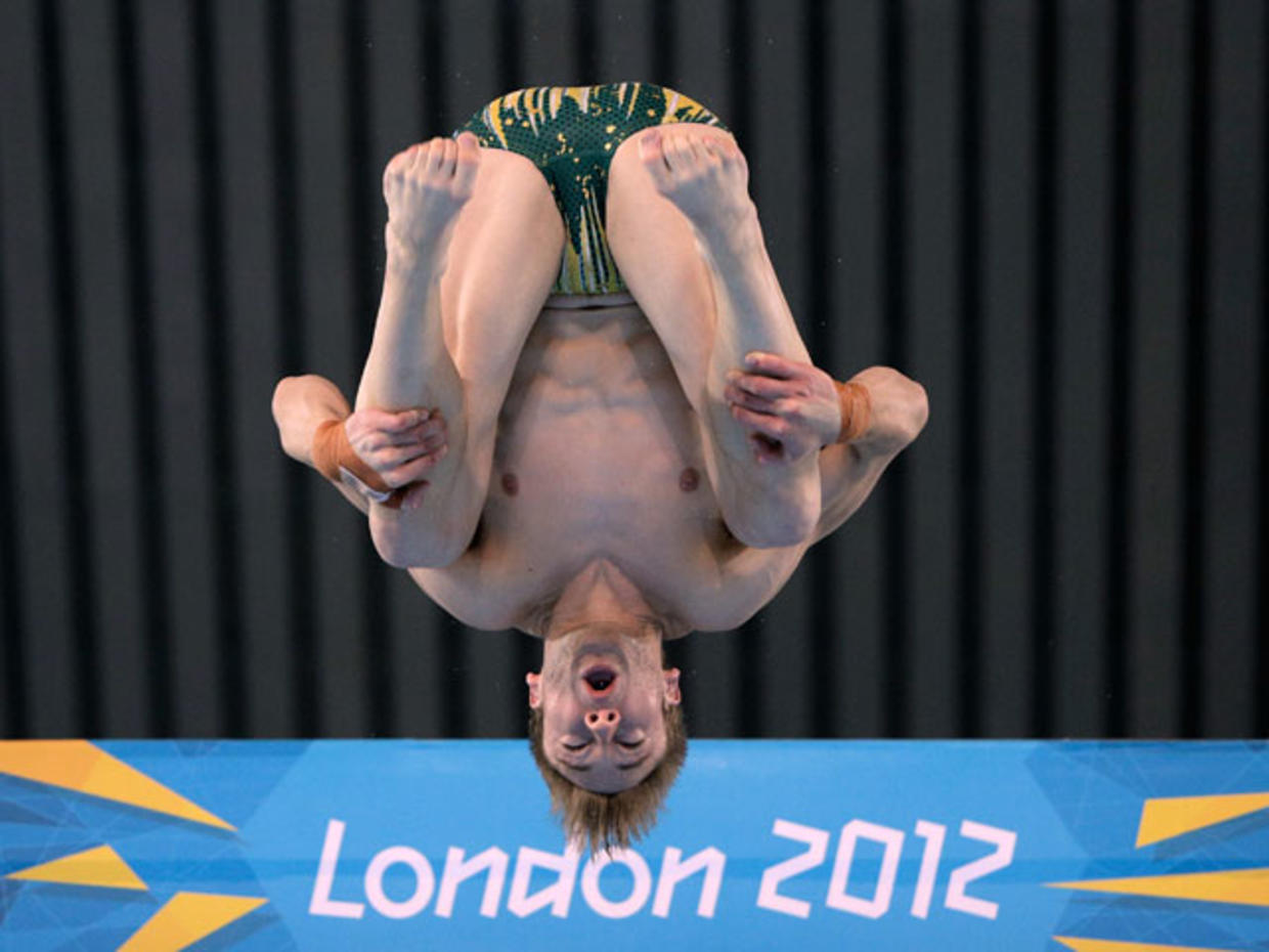 Olympic Divers Funny Faces