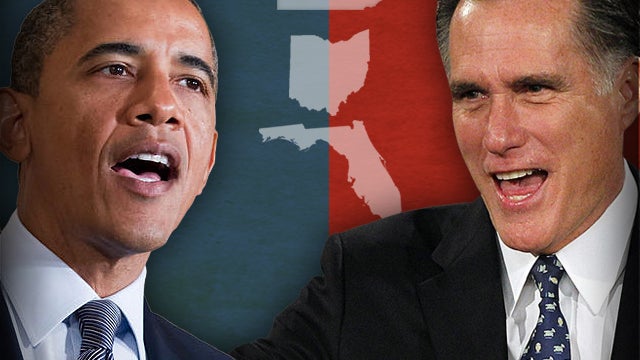 Obama and Romney 