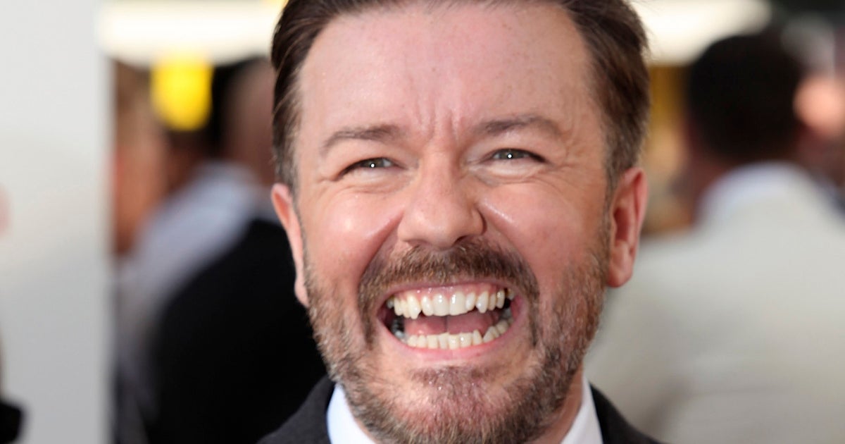 Ricky Gervais to launch web series "Learn English" - CBS News