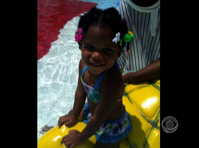 Jazmin Green, 2, died after she was left in a hot van outside a Georgia day care center.